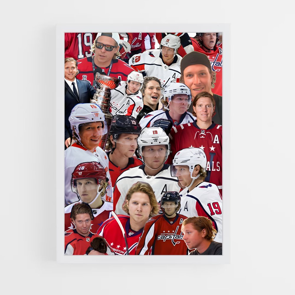 Poster Nicklas backstrom – affiche Hockey sur glace (vue 3)
